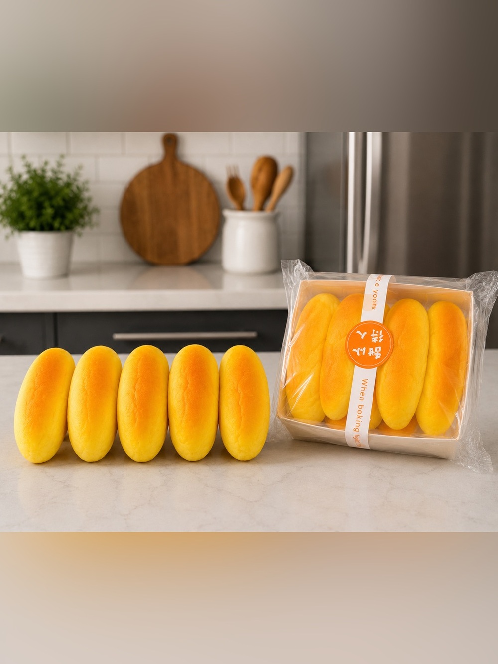 5 Pack Bread Squishy Set – Soft Slow Rising Sensory Toys Brand New in Box - Picture 2 of 5